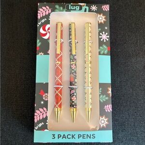 Lug Pens 3-Pack: Scribble – Holiday Treat (Christmas)